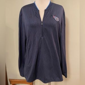 Titans quarter-zip Nike Pullover - size Medium